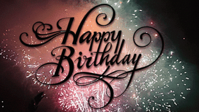 Happy Birthday GIF HD Text Images
