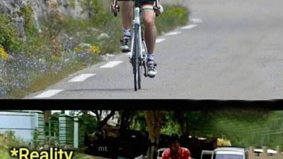 Cycling Expectation Reality