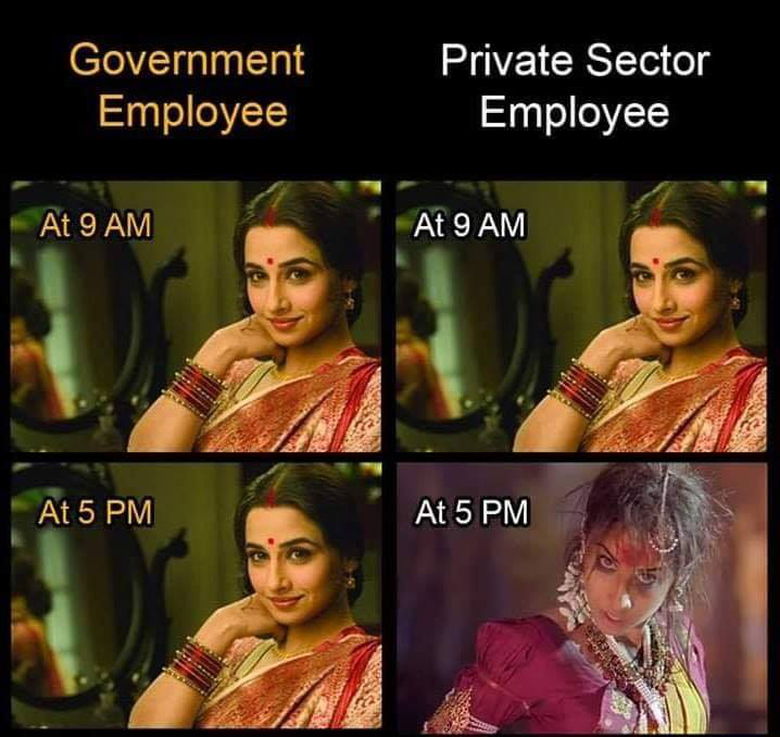 Goverment vs Private job