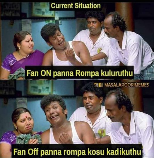 Current Situation in rain days